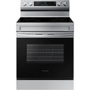  Samsung 30-inch Freestanding Electric Range with WI-FI Connect NE63A6111SS/AC IMAGE 1