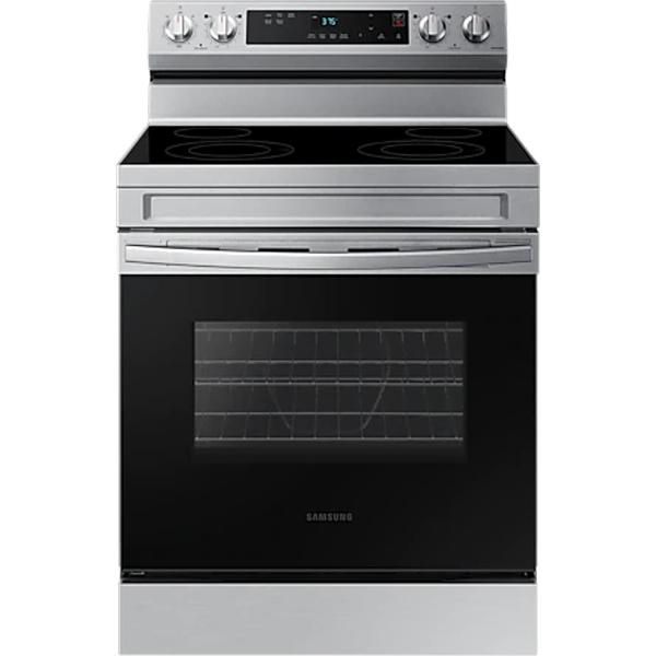  Samsung 30-inch Freestanding Electric Range with WI-FI Connect NE63A6111SS/AC IMAGE 1