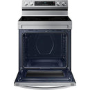  Samsung 30-inch Freestanding Electric Range with WI-FI Connect NE63A6111SS/AC IMAGE 3