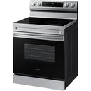  Samsung 30-inch Freestanding Electric Range with WI-FI Connect NE63A6111SS/AC IMAGE 4