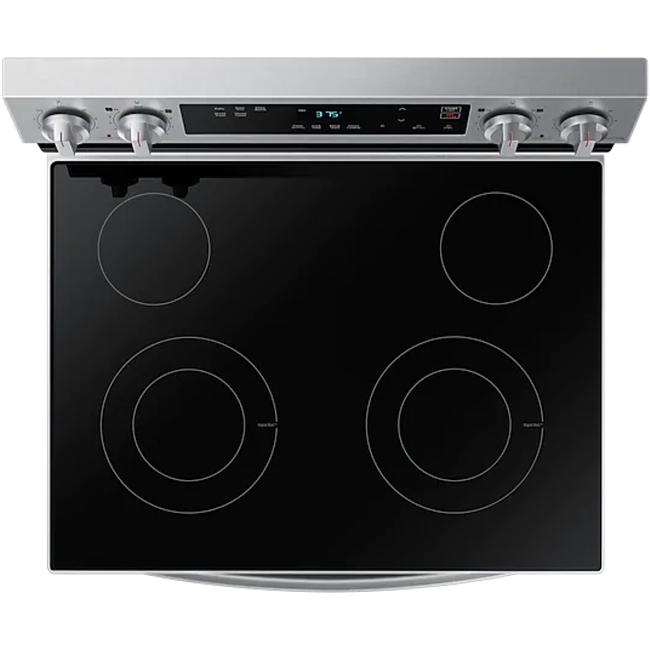  Samsung 30-inch Freestanding Electric Range with WI-FI Connect NE63A6111SS/AC IMAGE 5