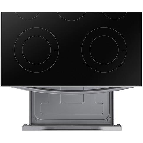  Samsung 30-inch Freestanding Electric Range with WI-FI Connect NE63A6111SS/AC IMAGE 6