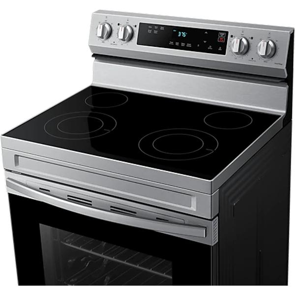  Samsung 30-inch Freestanding Electric Range with WI-FI Connect NE63A6111SS/AC IMAGE 7
