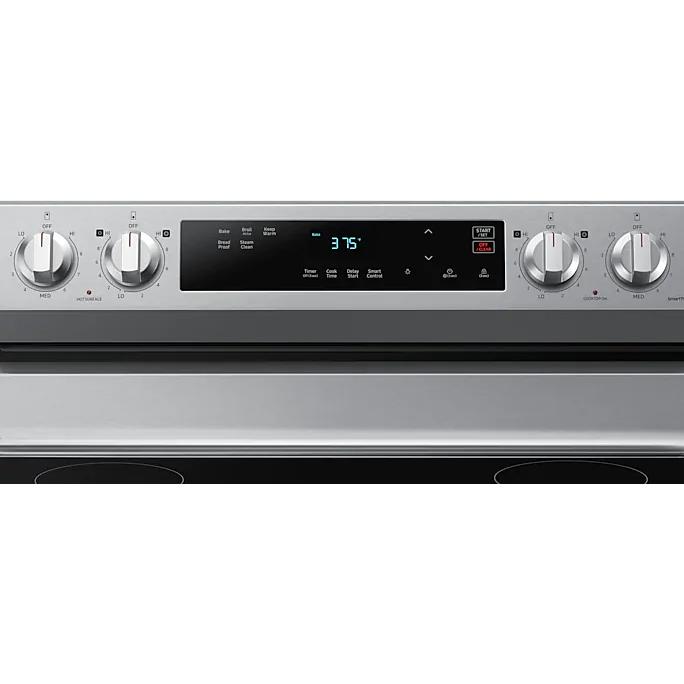  Samsung 30-inch Freestanding Electric Range with WI-FI Connect NE63A6111SS/AC IMAGE 8
