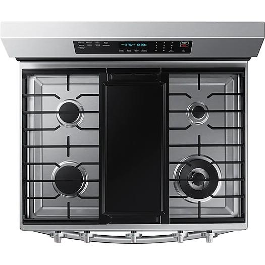  Samsung 30-inch Freestanding Gas Range with WI-FI Connect NX60A6711SS/AA IMAGE 10