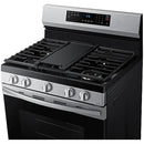  Samsung 30-inch Freestanding Gas Range with WI-FI Connect NX60A6511SS/AA IMAGE 8