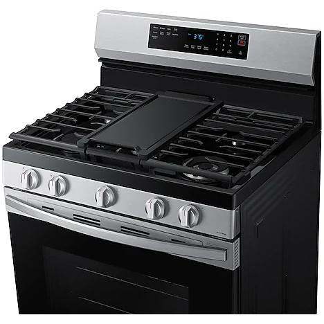  Samsung 30-inch Freestanding Gas Range with WI-FI Connect NX60A6511SS/AA IMAGE 8
