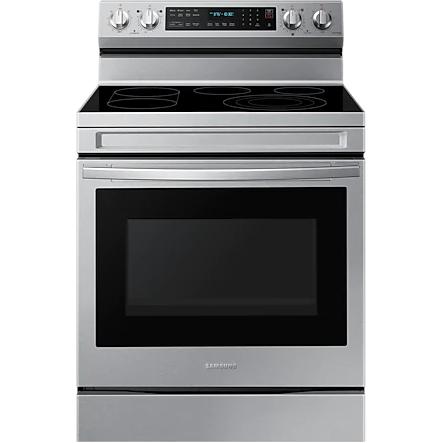  Samsung 30-inch Freestanding Electric Range with WI-FI Connect NE63A6711SS/AC IMAGE 1