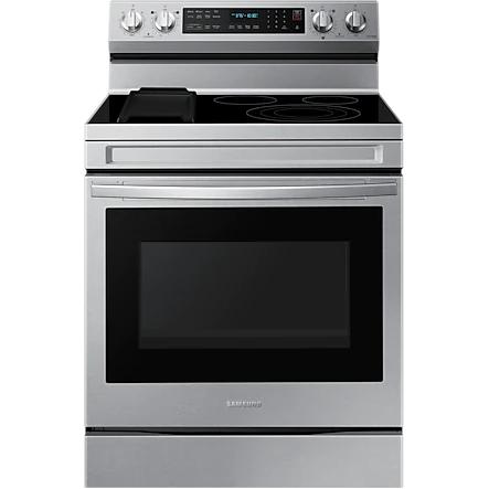  Samsung 30-inch Freestanding Electric Range with WI-FI Connect NE63A6711SS/AC IMAGE 2