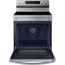  Samsung 30-inch Freestanding Electric Range with WI-FI Connect NE63A6711SS/AC IMAGE 5