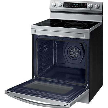  Samsung 30-inch Freestanding Electric Range with WI-FI Connect NE63A6711SS/AC IMAGE 7