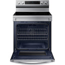  Samsung 30-inch Freestanding Electric Range with WI-FI Connect NE63A6511SS/AC IMAGE 3