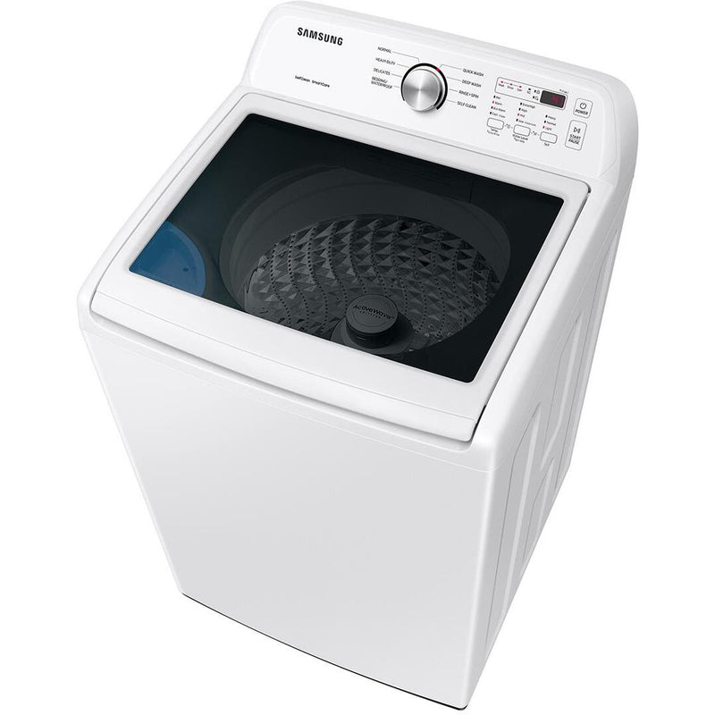  Samsung 5.0 cu.ft. Top Loading Washer with ActiveWave™ Agitator WA44A3205AW/A4 IMAGE 6