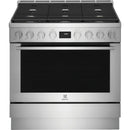  Electrolux 36-inch Dual-Fuel Freestanding Range ECFD3668AS IMAGE 1