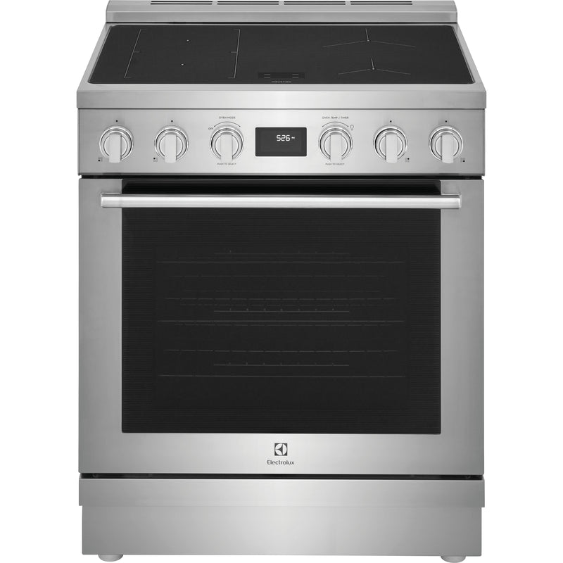  Electrolux 30-inch Freestanding Electric Induction Range ECFI3068AS IMAGE 1