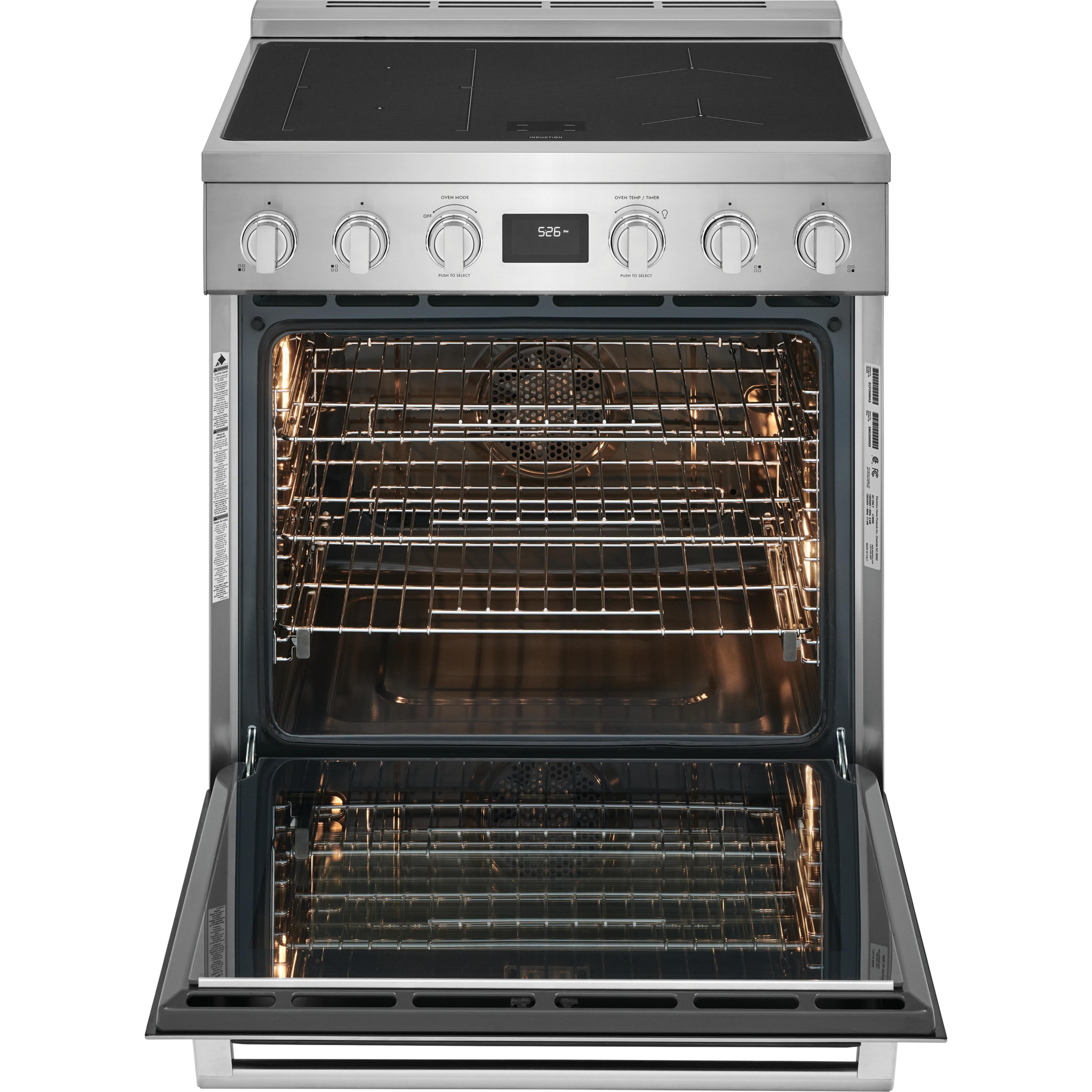  Electrolux 30-inch Freestanding Electric Induction Range ECFI3068AS IMAGE 5