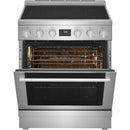  Electrolux 30-inch Freestanding Electric Induction Range ECFI3068AS IMAGE 6