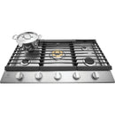  Electrolux 36-inch Built-In Gas Cooktop ECCG3668AS IMAGE 3