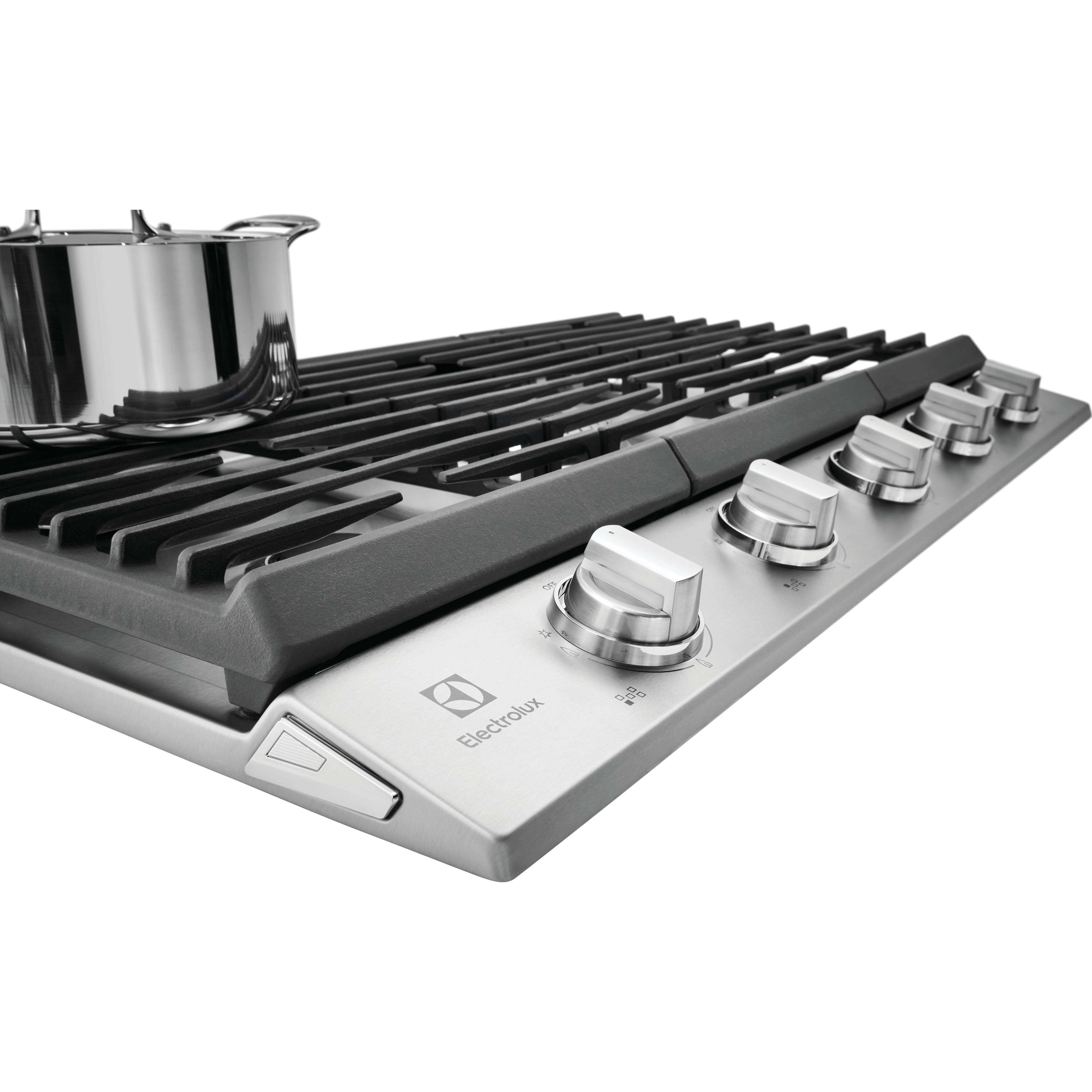  Electrolux 36-inch Built-In Gas Cooktop ECCG3668AS IMAGE 5