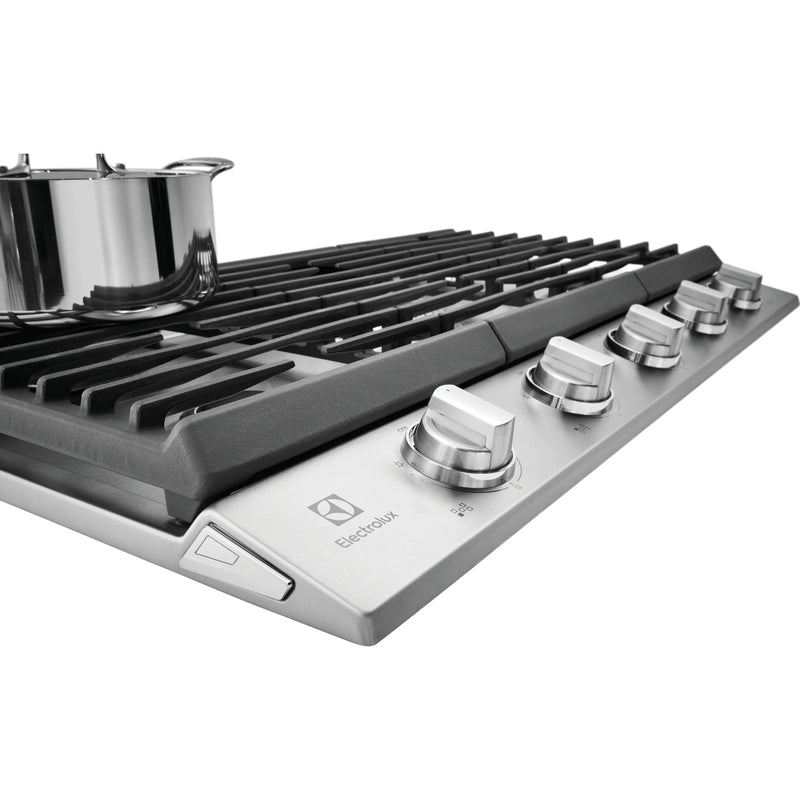 Electrolux 36-inch Built-In Gas Cooktop ECCG3668AS IMAGE 5