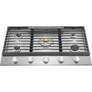  Electrolux 36-inch Built-In Gas Cooktop ECCG3668AS IMAGE 8
