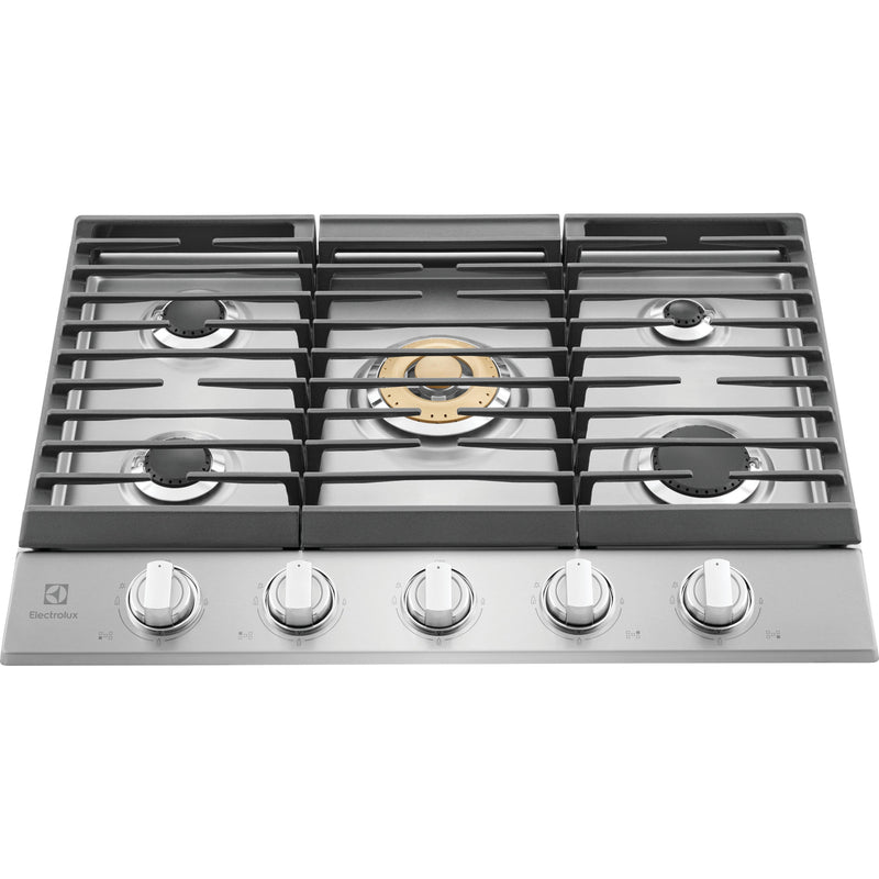  Electrolux 30-inch Built-in Gas Cooktop ECCG3068AS IMAGE 2
