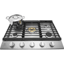  Electrolux 30-inch Built-in Gas Cooktop ECCG3068AS IMAGE 3