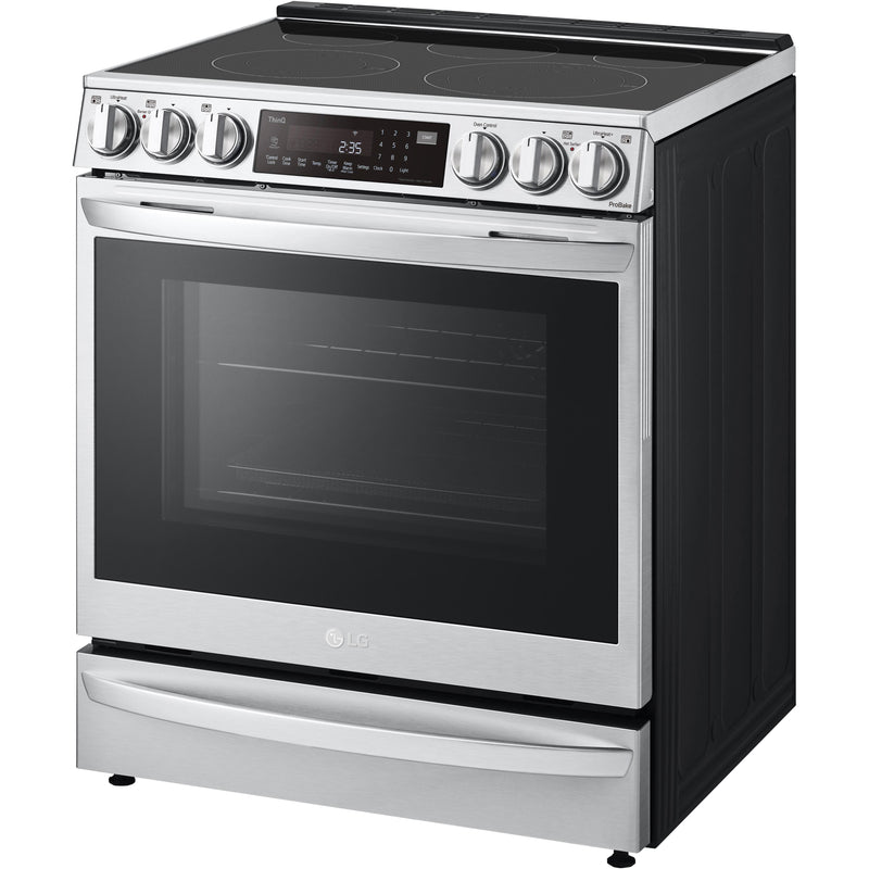  LG 30-inch Slide-In Electric Range with Air Fry LSEL6337F IMAGE 12