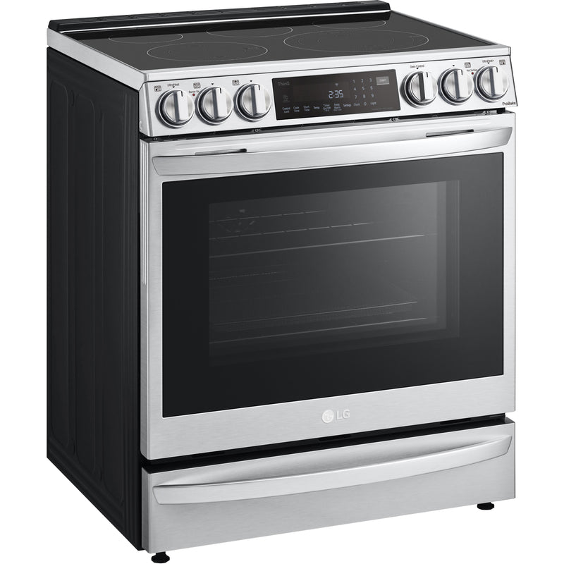  LG 30-inch Slide-In Electric Range with Air Fry LSEL6337F IMAGE 13