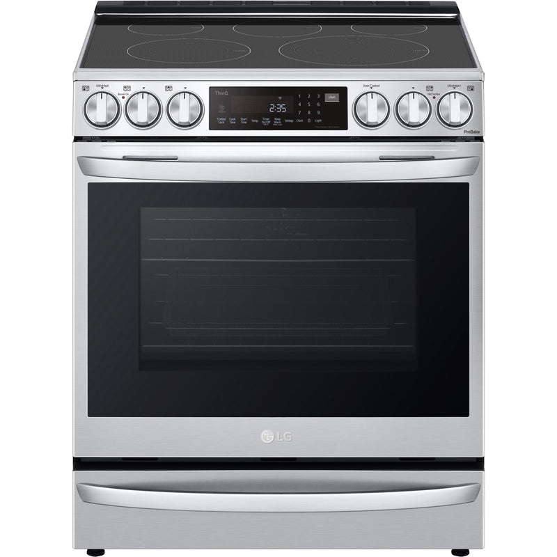  LG 30-inch Slide-In Electric Range with Air Fry LSEL6337F IMAGE 1
