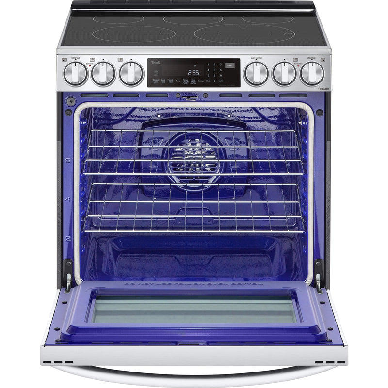  LG 30-inch Slide-In Electric Range with Air Fry LSEL6337F IMAGE 3