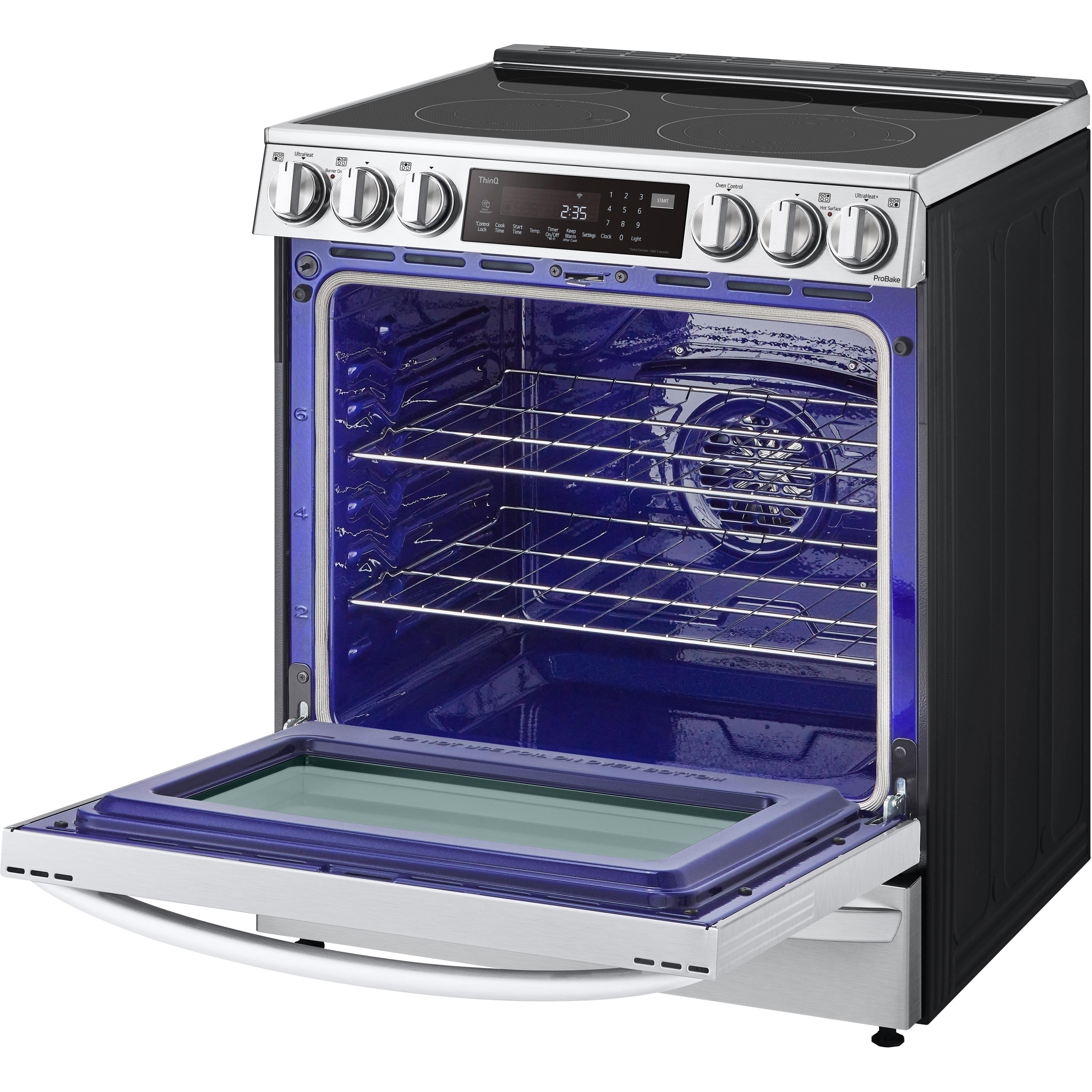  LG 30-inch Slide-In Electric Range with Air Fry LSEL6337F IMAGE 5