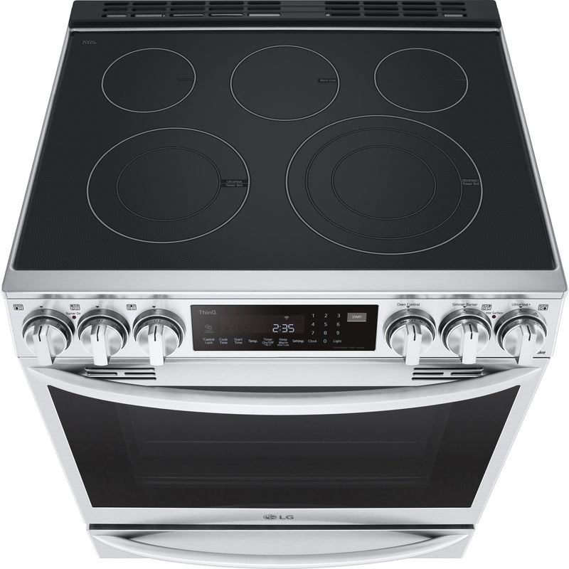  LG 30-inch Slide-In Electric Range with Air Fry LSEL6337F IMAGE 7