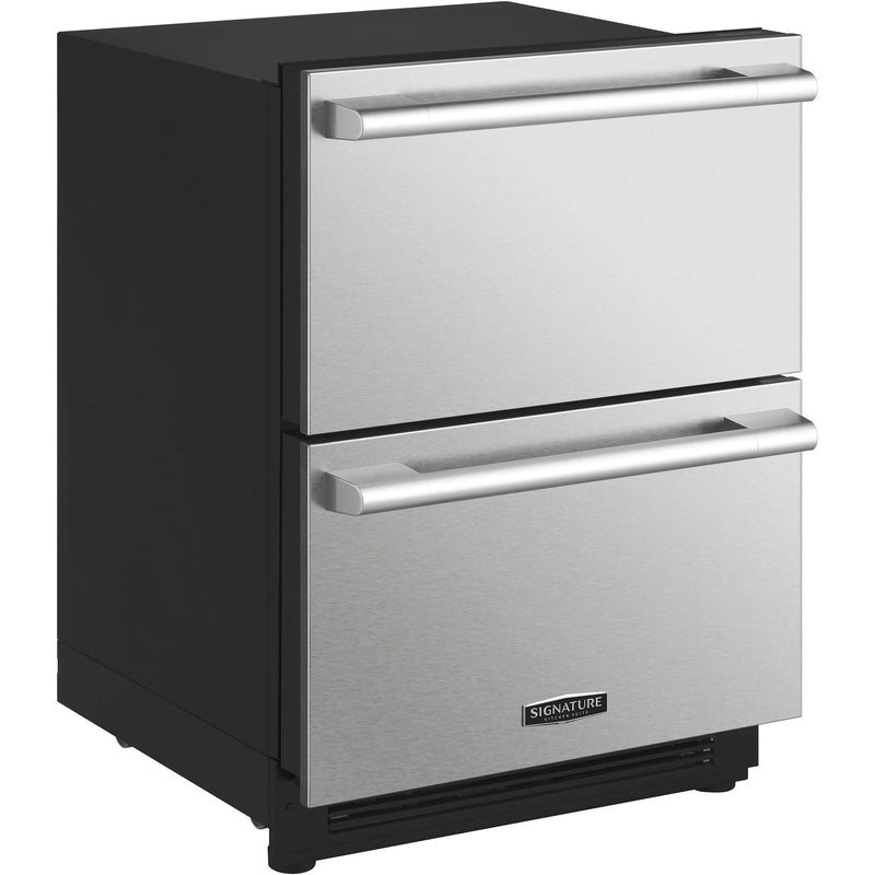  Signature Kitchen Suite 24-inch Built-in Refrigerator Drawers with 6 Modes SKSUD2402P IMAGE 3
