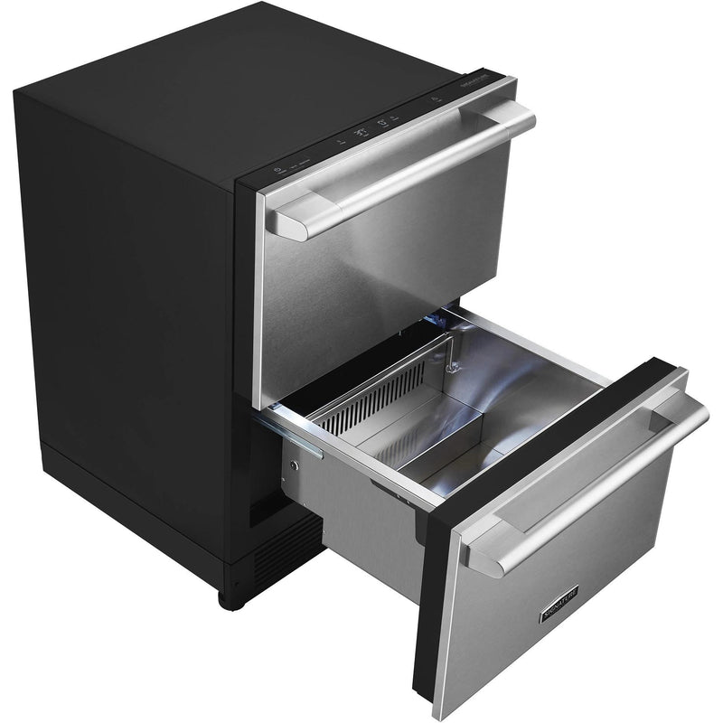  Signature Kitchen Suite 24-inch Built-in Refrigerator Drawers with 6 Modes SKSUD2402P IMAGE 4
