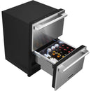  Signature Kitchen Suite 24-inch Built-in Refrigerator Drawers with 6 Modes SKSUD2402P IMAGE 5