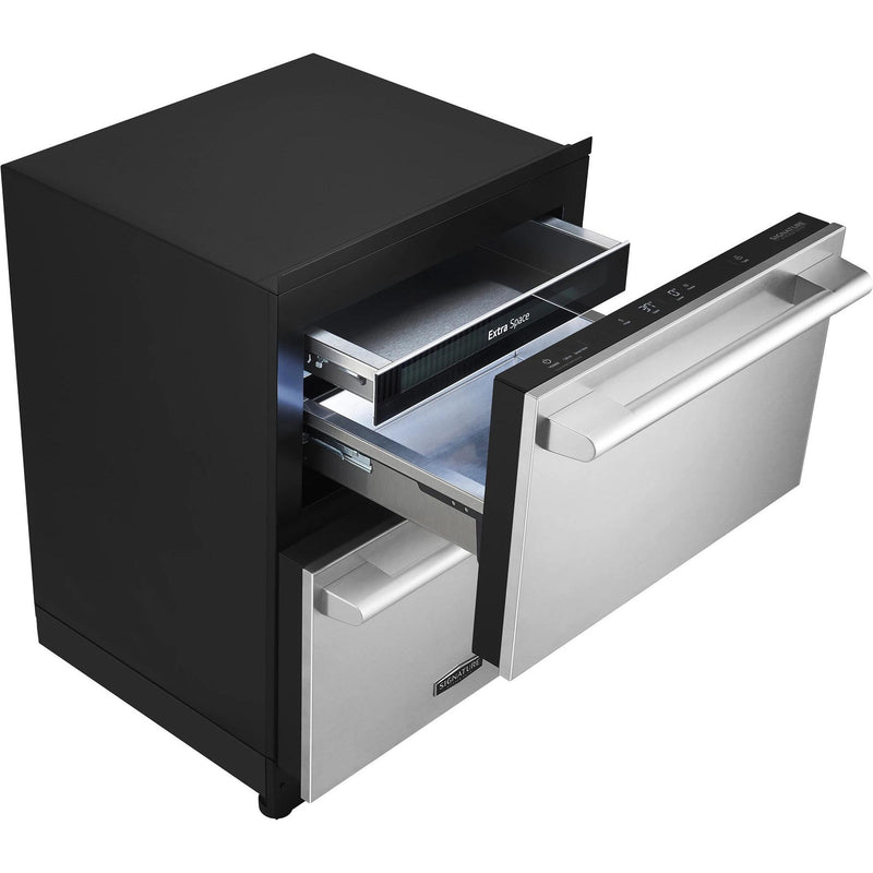  Signature Kitchen Suite 24-inch Built-in Refrigerator Drawers with 6 Modes SKSUD2402P IMAGE 6