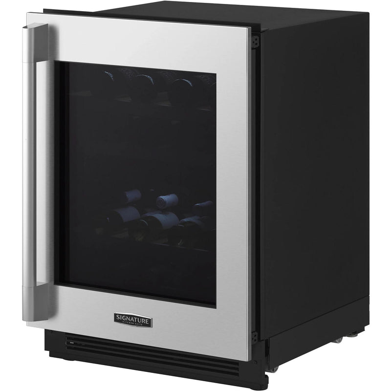  Signature Kitchen Suite 41-Bottle Wine Cooler with 2 Temperature Zones SKSUW2401P IMAGE 4