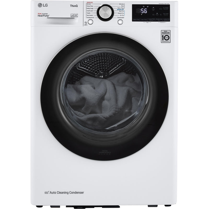  LG 4.2 cu.ft. Electric Dryer with ThinQ® Technology DLHC1455W IMAGE 2