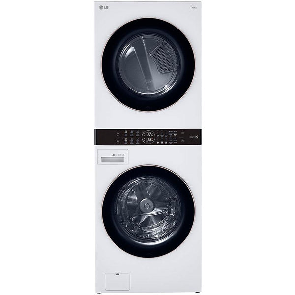  LG Stacked Washer/Dryer Electric Laundry Center with Center Control™ WKE100HWA IMAGE 1