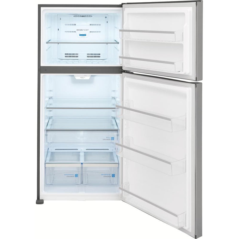  Frigidaire Gallery 30-inch, 20 cu.ft. Freestanding Top Freezer Refrigerator with LED Lighting FGHT2055VF IMAGE 8