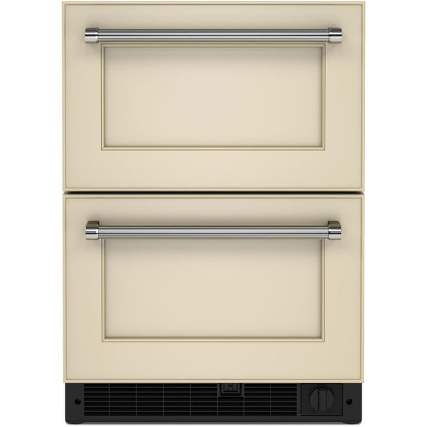  KitchenAid 24-inch Undercounter Double-Drawer Refrigerator/Freezer KUDF204KPA IMAGE 1