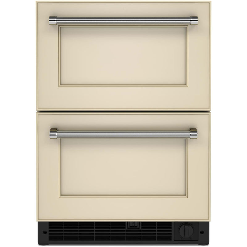  KitchenAid 24-inch Undercounter Double-Drawer Refrigerator/Freezer KUDF204KPA IMAGE 1