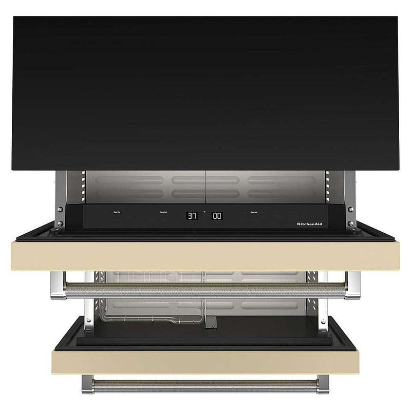  KitchenAid 24-inch Undercounter Double-Drawer Refrigerator/Freezer KUDF204KPA IMAGE 2