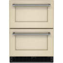 KitchenAid 24-inch Undercounter Double-Drawer Refrigerator KUDR204KPA IMAGE 1