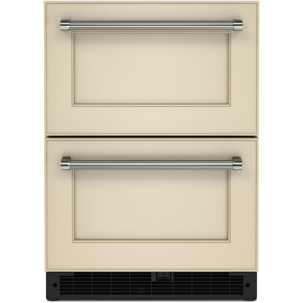  KitchenAid 24-inch Undercounter Double-Drawer Refrigerator KUDR204KPA IMAGE 1