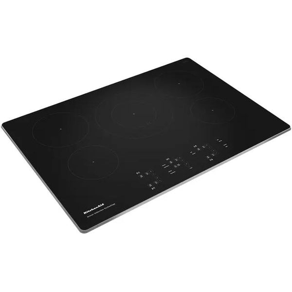  KitchenAid 30-inch Built-In Electric Induction Cooktop KCIG550JSS IMAGE 1