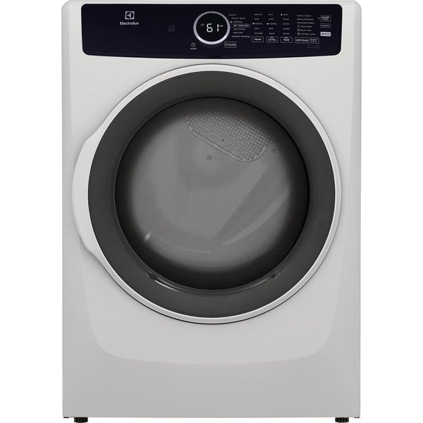  Electrolux 8.0 cu.ft. Electric Dryer with 7 Dry Programs ELFE743CAW IMAGE 1