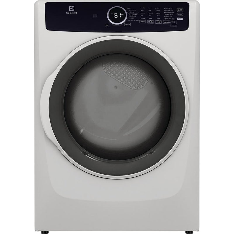  Electrolux 8.0 cu.ft. Electric Dryer with 7 Dry Programs ELFE743CAW IMAGE 1