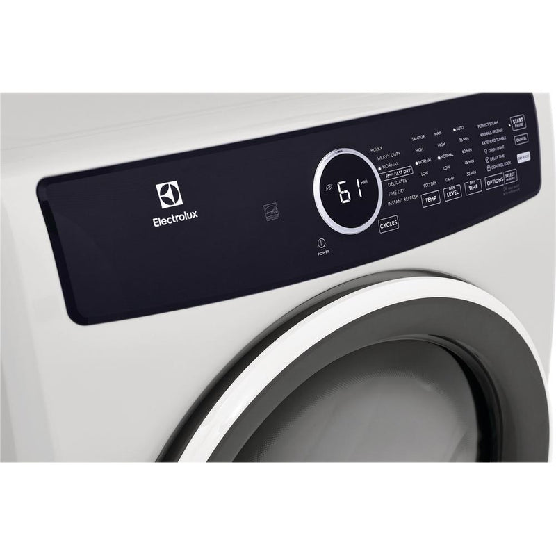  Electrolux 8.0 cu.ft. Electric Dryer with 7 Dry Programs ELFE743CAW IMAGE 4